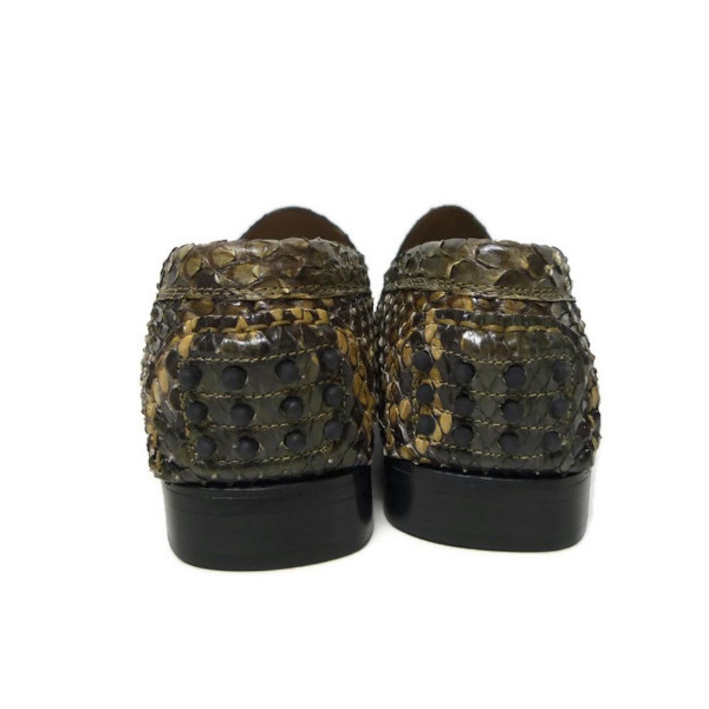 Joan and David snakeskin loafers . made in Italy - Picture 5 of 7